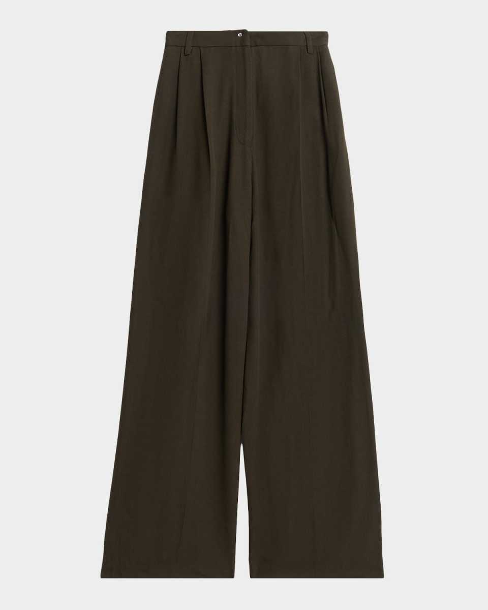 Pallia Wide-Legs Wool Pants